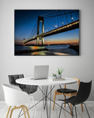 Verrazano Bridge by Franklin J. Kearney on GIANT ART - orange city scene