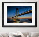 Verrazano Bridge by Franklin J. Kearney on GIANT ART - orange city scene