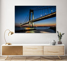 Verrazano Bridge by Franklin J. Kearney on GIANT ART - orange city scene