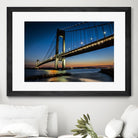 Verrazano Bridge by Franklin J. Kearney on GIANT ART - orange city scene