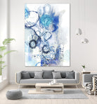 Aqua II by Kathryn Neale on GIANT ART - white abstract