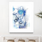 Aqua II by Kathryn Neale on GIANT ART - white abstract