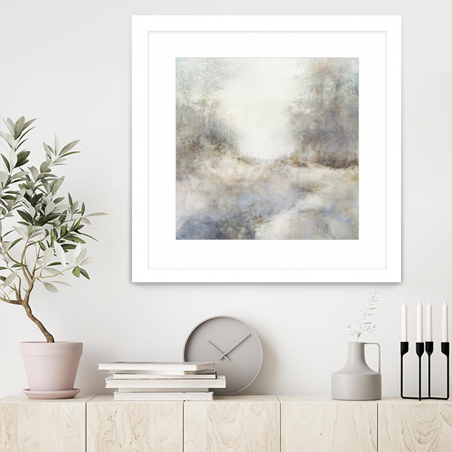 Forest Night I by Ken Roko on GIANT ART - brown abstract