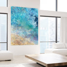 Oceanic Gold I by Ken Roko on GIANT ART - abstract