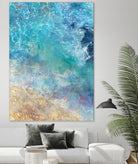 Oceanic Gold I by Ken Roko on GIANT ART - abstract