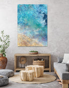 Oceanic Gold I by Ken Roko on GIANT ART - abstract