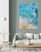 Oceanic Gold I by Ken Roko on GIANT ART - abstract