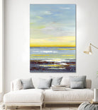 Gold Horizon by Valeria Mravyan on GIANT ART - blue abstract