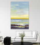 Gold Horizon by Valeria Mravyan on GIANT ART - blue abstract