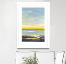 Gold Horizon by Valeria Mravyan on GIANT ART - blue abstract