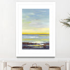 Gold Horizon by Valeria Mravyan on GIANT ART - blue abstract