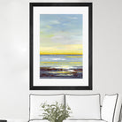 Gold Horizon by Valeria Mravyan on GIANT ART - blue abstract