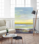 Gold Horizon by Valeria Mravyan on GIANT ART - blue abstract