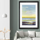 Gold Horizon by Valeria Mravyan on GIANT ART - blue abstract