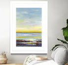 Gold Horizon by Valeria Mravyan on GIANT ART - blue abstract