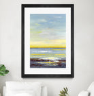 Gold Horizon by Valeria Mravyan on GIANT ART - blue abstract