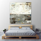 Grey Zone II by Valeria Mravyan on GIANT ART - beige abstract