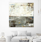 Grey Zone II by Valeria Mravyan on GIANT ART - beige abstract