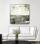 Grey Zone II by Valeria Mravyan on GIANT ART - beige abstract