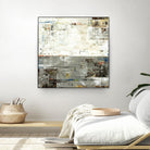 Grey Zone II by Valeria Mravyan on GIANT ART - beige abstract