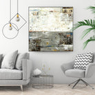 Grey Zone II by Valeria Mravyan on GIANT ART - beige abstract
