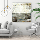 Grey Zone II by Valeria Mravyan on GIANT ART - beige abstract
