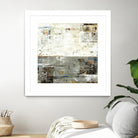 Grey Zone II by Valeria Mravyan on GIANT ART - beige abstract