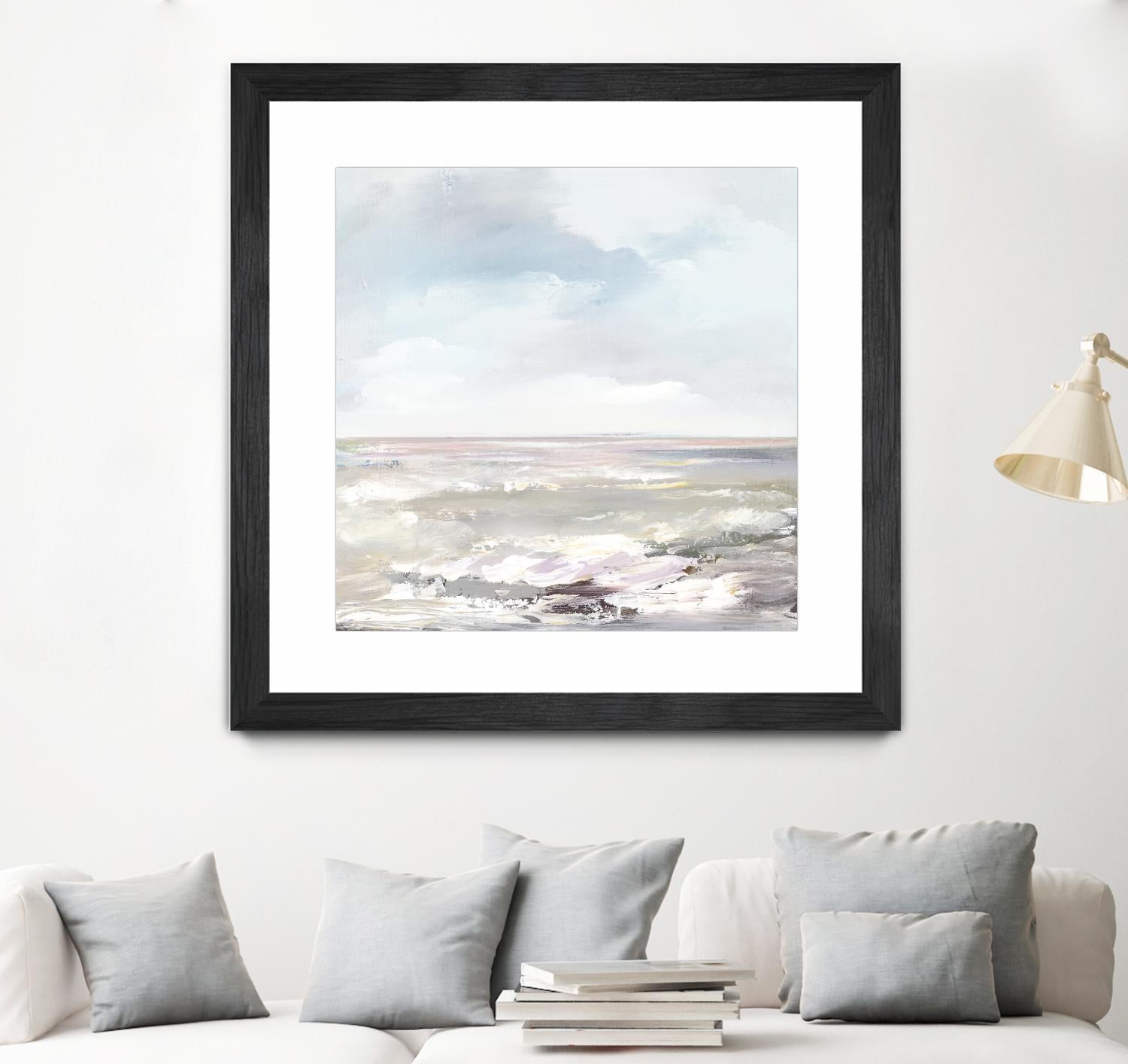 Beneath the Sky I by Valeria Mravyan on GIANT ART - pink abstract