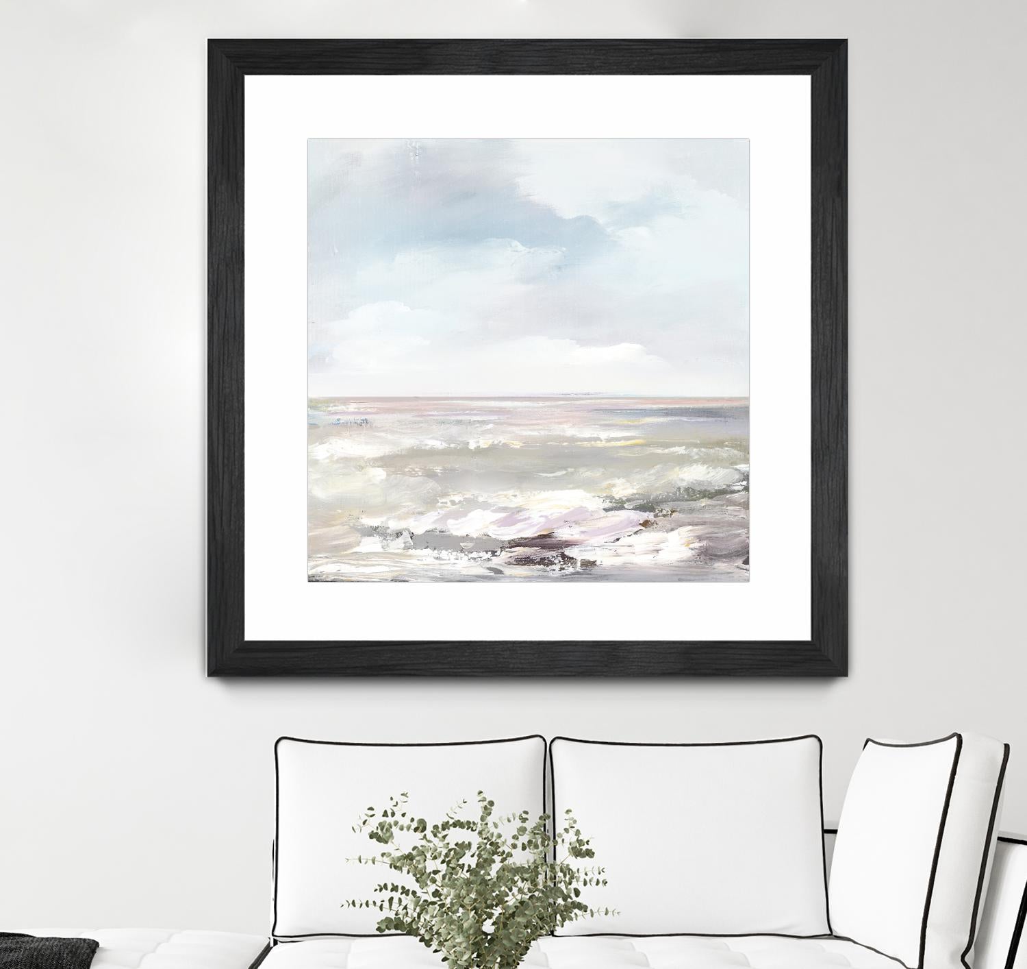 Beneath the Sky I by Valeria Mravyan on GIANT ART - pink abstract