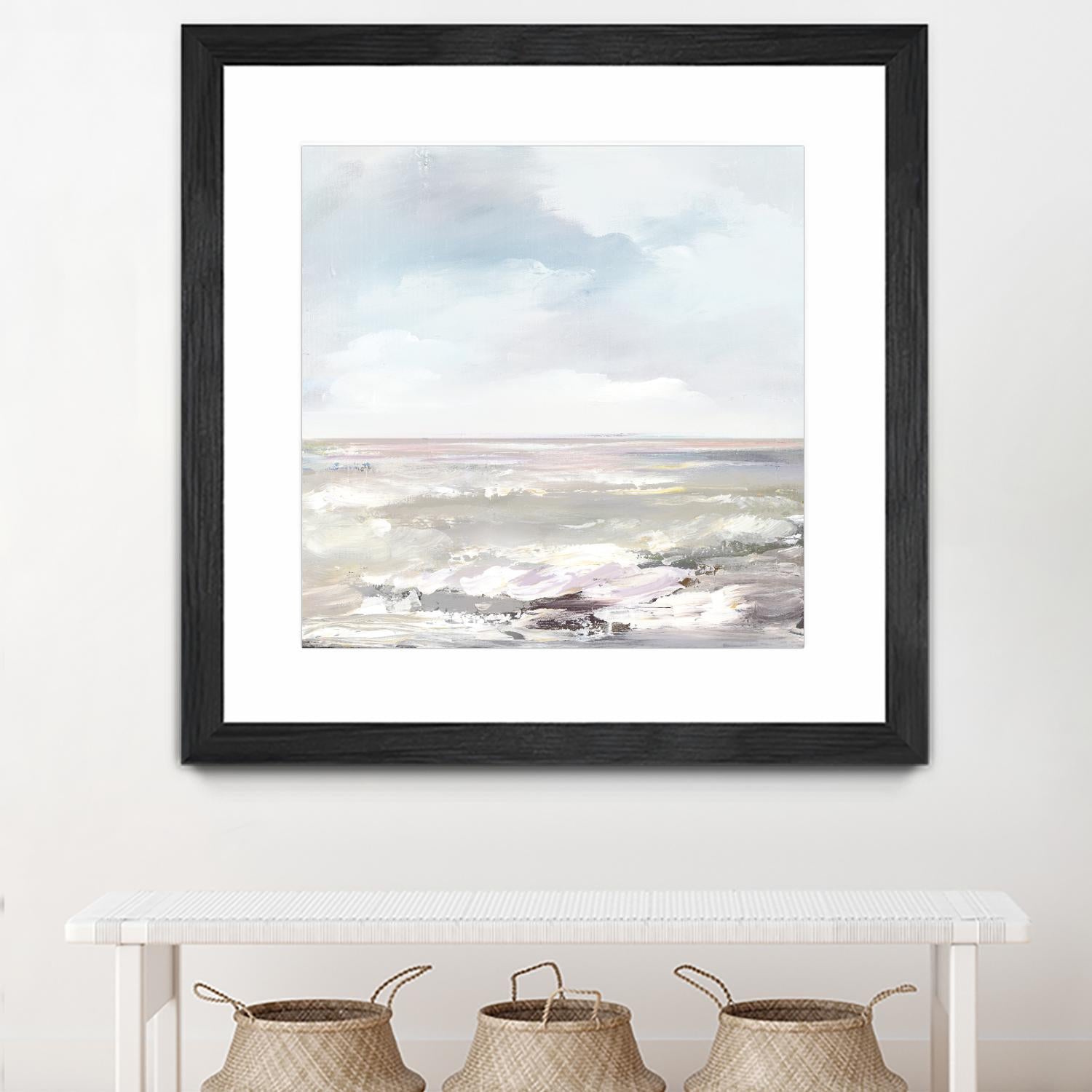 Beneath the Sky I by Valeria Mravyan on GIANT ART - pink abstract