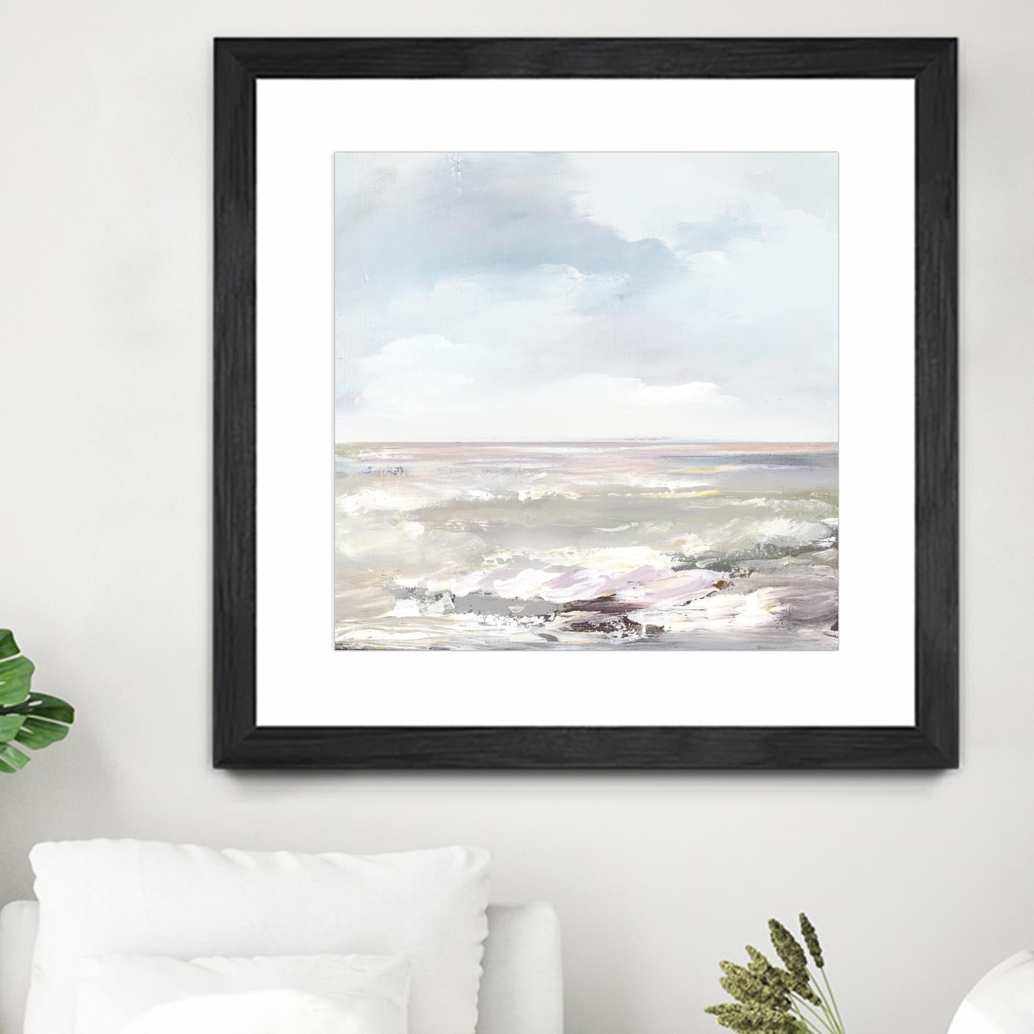 Beneath the Sky I by Valeria Mravyan on GIANT ART - pink abstract