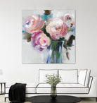 Bouquet II by Valeria Mravyan on GIANT ART - pink floral