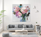 Bouquet II by Valeria Mravyan on GIANT ART - pink floral