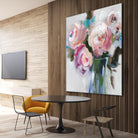 Bouquet II by Valeria Mravyan on GIANT ART - pink floral