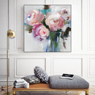 Bouquet II by Valeria Mravyan on GIANT ART - pink floral