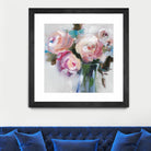 Bouquet II by Valeria Mravyan on GIANT ART - pink floral