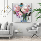 Bouquet II by Valeria Mravyan on GIANT ART - pink floral