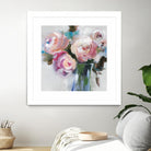Bouquet II by Valeria Mravyan on GIANT ART - pink floral