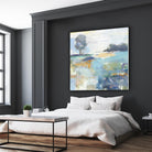 Rocky Fields by Valeria Mravyan on GIANT ART - blue abstract