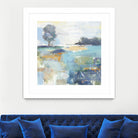 Rocky Fields by Valeria Mravyan on GIANT ART - blue abstract