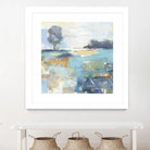 Rocky Fields by Valeria Mravyan on GIANT ART - blue abstract