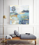 Rocky Fields by Valeria Mravyan on GIANT ART - blue abstract