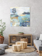 Rocky Fields by Valeria Mravyan on GIANT ART - blue abstract