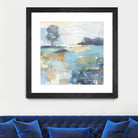 Rocky Fields by Valeria Mravyan on GIANT ART - blue abstract