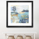 Rocky Fields by Valeria Mravyan on GIANT ART - blue abstract