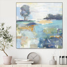 Rocky Fields by Valeria Mravyan on GIANT ART - blue abstract