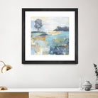 Rocky Fields by Valeria Mravyan on GIANT ART - blue abstract