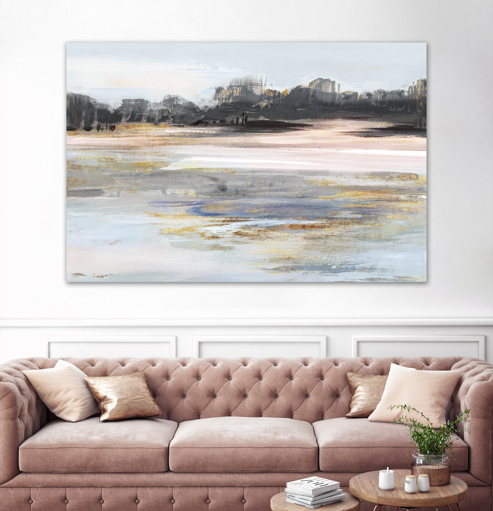 Organic Field II by Valeria Mravyan on GIANT ART - black landscape