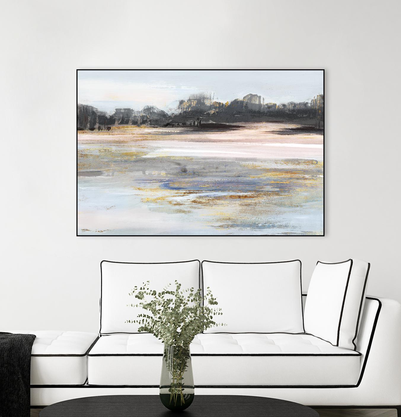 Organic Field II by Valeria Mravyan on GIANT ART - black landscape