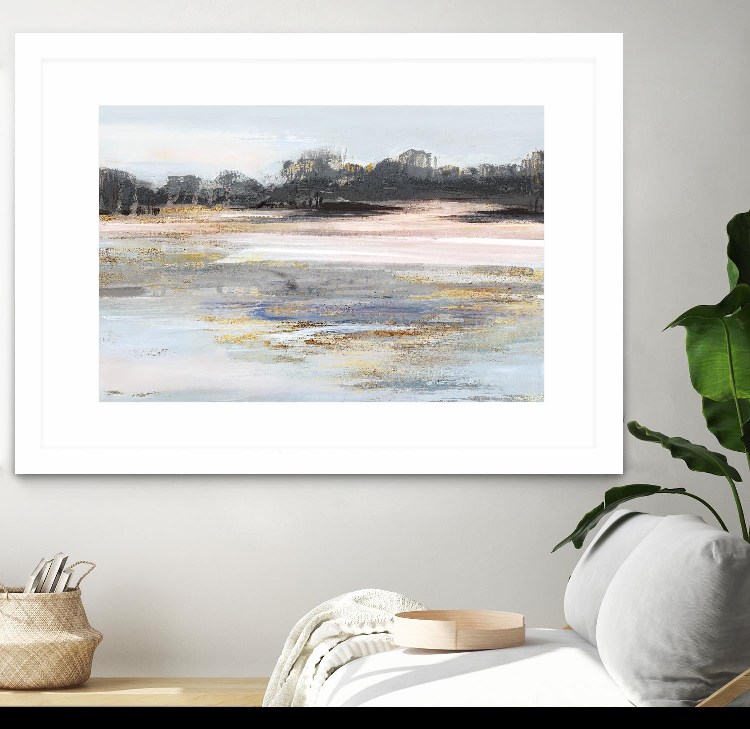 Organic Field II by Valeria Mravyan on GIANT ART - black landscape